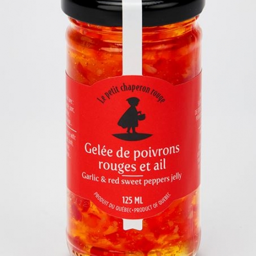 Gelée de poivrons rouge et ails